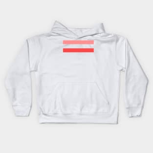 Pink Stripes Kids Hoodie